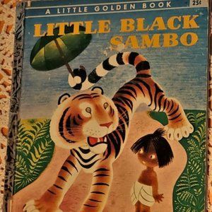 1948 Golden Book Little Black Sambo Bannerman 1st